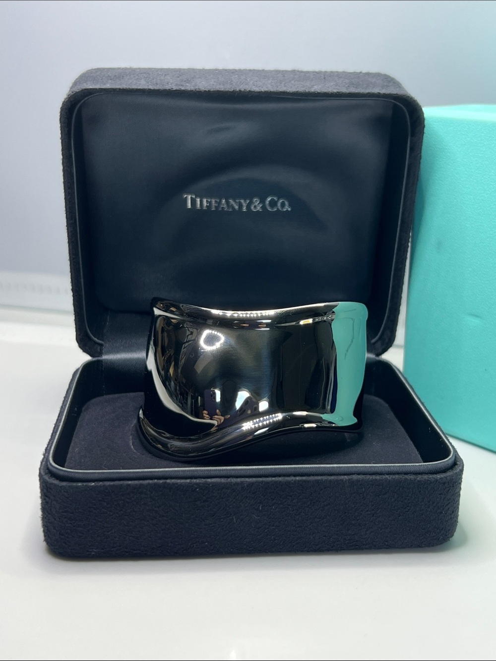 Tiffany Bone Cuff 925 Small RH NIB
